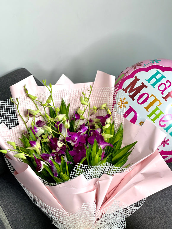 Mother's Orchid Lover Flower Bouquet (Mother's Day 2021)