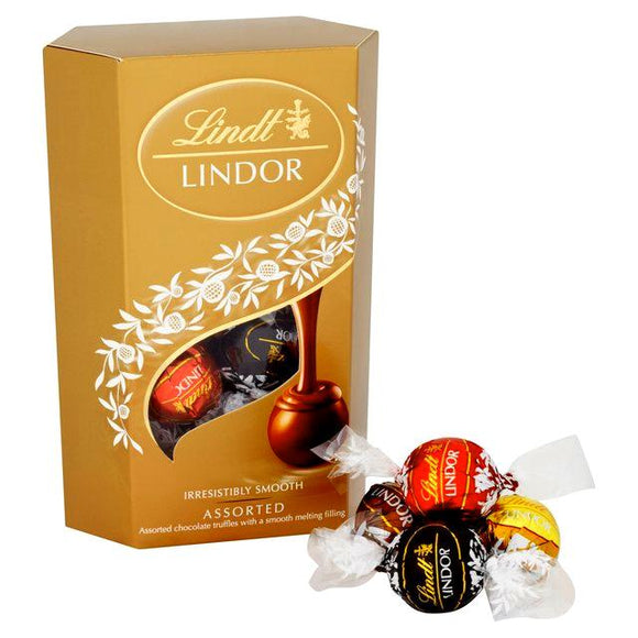 Lindt Lindor Assorted Chocolate Truffles 200G - Carnations Florist Malaysia