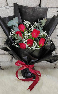 Red Seduction Hand Bouquet