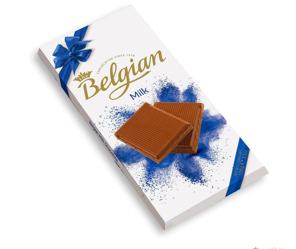 Belgian Milk Chocolate 100g - Carnations Florist Malaysia