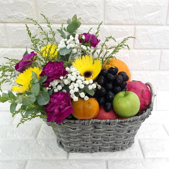 Fruits Basket 002 - Carnations Florist Malaysia