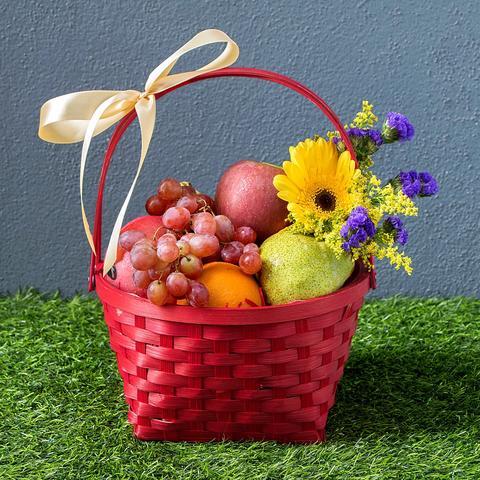 Fruit Basket 06 - Carnations Florist Malaysia