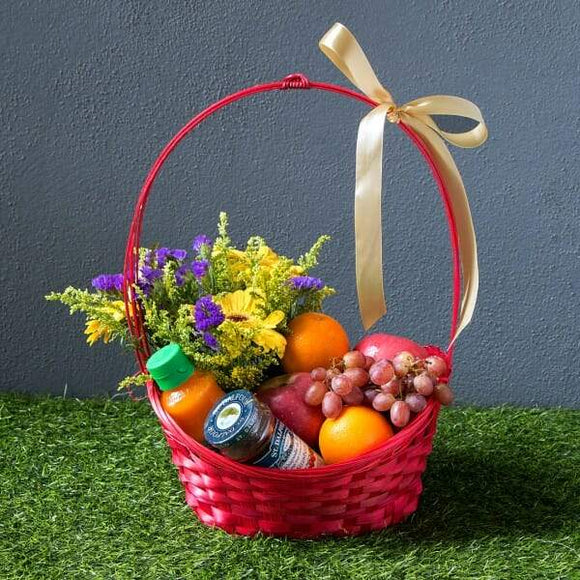 Fruit Basket 07 - Carnations Florist Malaysia
