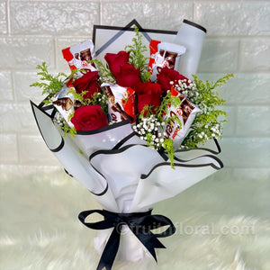 Sweet Rosy Love - Carnations Florist Malaysia