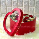 Birthday Balloon with Roses, Choc and Bear - Carnations Florist Malaysia