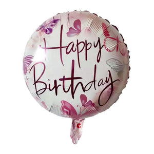 18" HAPPY BIRTHDAY FOIL BALLOON - Carnations Florist Malaysia