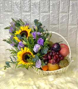 Basket of Happiness - Carnations Florist Malaysia