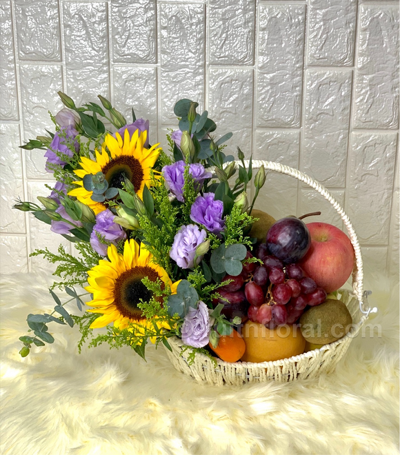 Basket of Happiness - Carnations Florist Malaysia