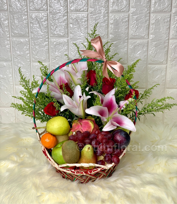 Basket of Splendour - Carnations Florist Malaysia