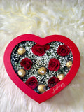 Birthday Balloon with Roses, Choc and Bear - Carnations Florist Malaysia