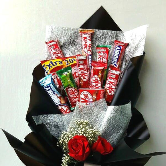 Kit Kat Surprise - Carnations Florist Malaysia