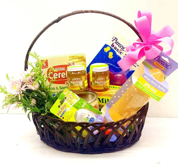New Born Baby Gift Set A - Carnations Florist Malaysia