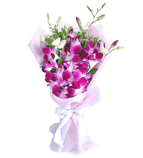 Orchid Bouquet - Carnations Florist Malaysia