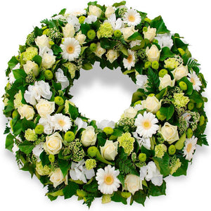 Wreath 1 - Carnations Florist Malaysia