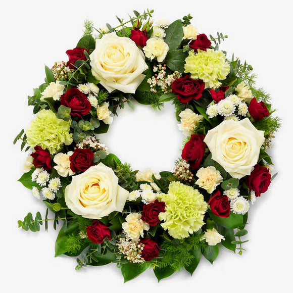 Wreath 2 - Carnations Florist Malaysia