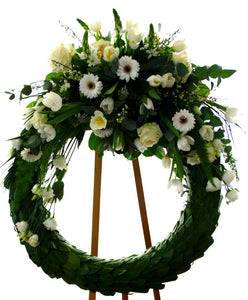 Wreath 7 - Carnations Florist Malaysia